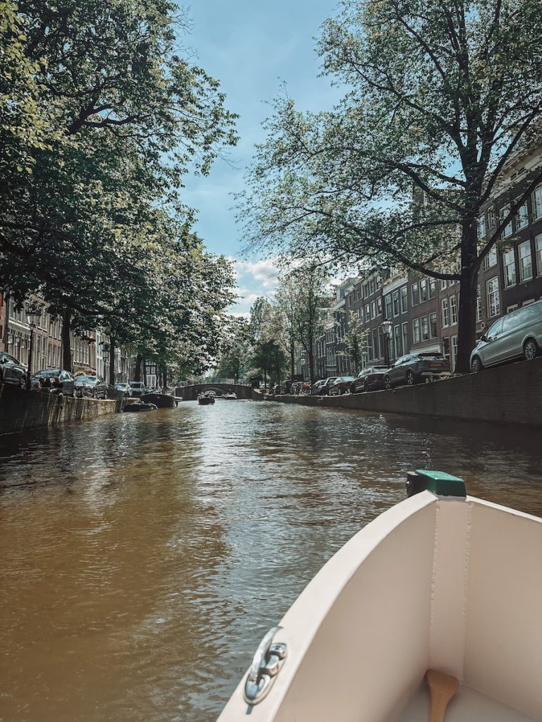 De Keizer Sloep van Eco Boats Amsterdam