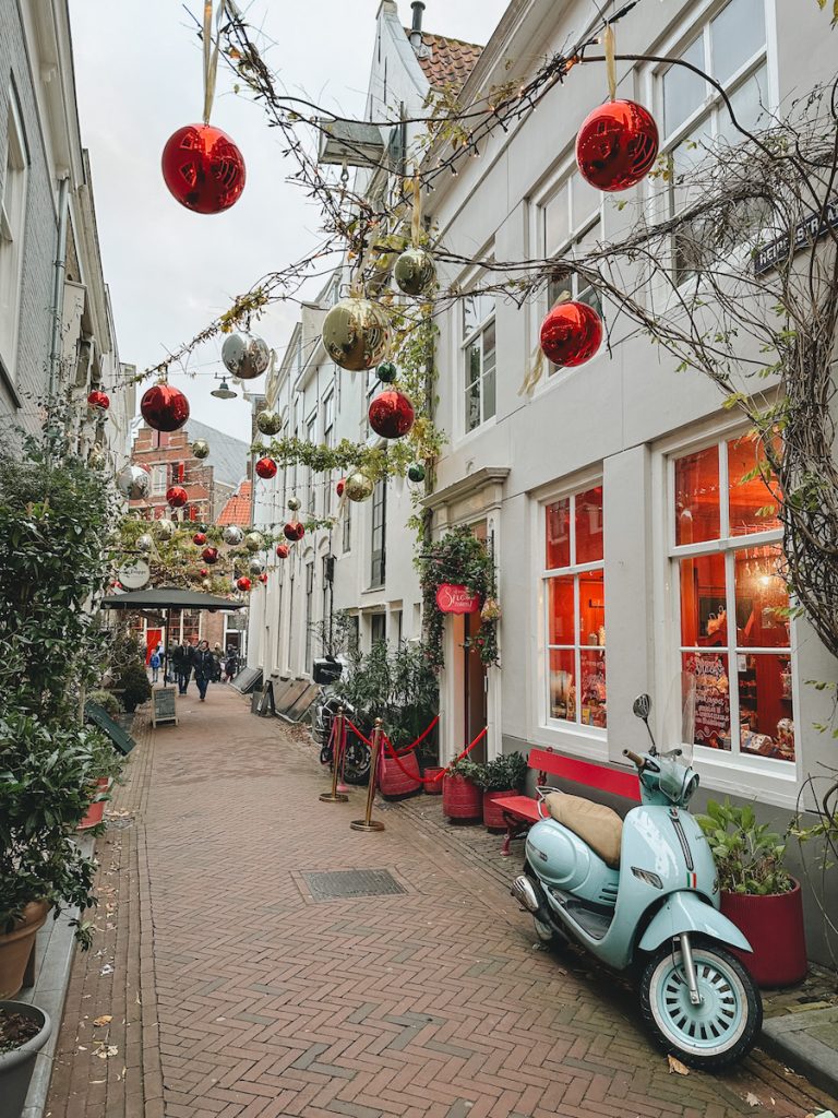 Bewonder de Reigerstraat tijdens Middelburg Winterstad